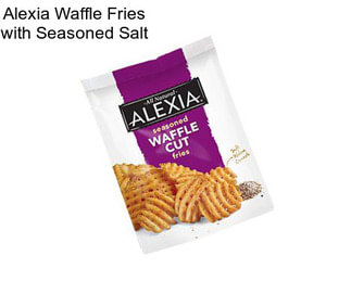 Alexia Waffle Fries with Seasoned Salt