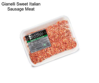 Gianelli Sweet Italian Sausage Meat