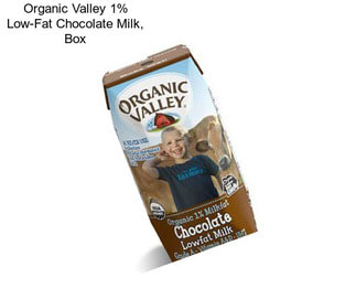 Organic Valley 1% Low-Fat Chocolate Milk, Box