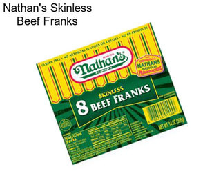 Nathan\'s Skinless Beef Franks