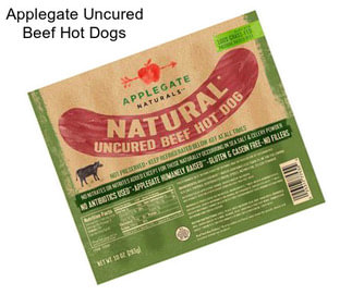 Applegate Uncured Beef Hot Dogs