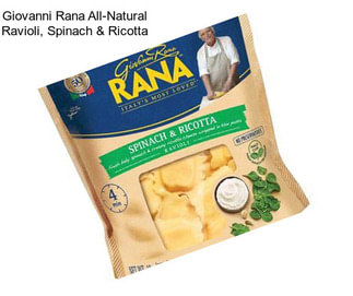 Giovanni Rana All-Natural Ravioli, Spinach & Ricotta