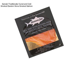 Samaki Traditionally Cured and Cold Smoked Eastern Nova Smoked Salmon