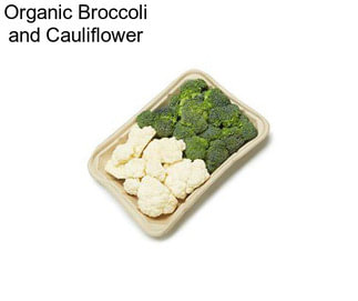 Organic Broccoli and Cauliflower