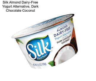 Silk Almond Dairy-Free Yogurt Alternative, Dark Chocolate Coconut