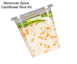 Moroccan Spice Cauliflower Rice Kit