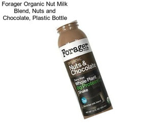 Forager Organic Nut Milk Blend, Nuts and Chocolate, Plastic Bottle