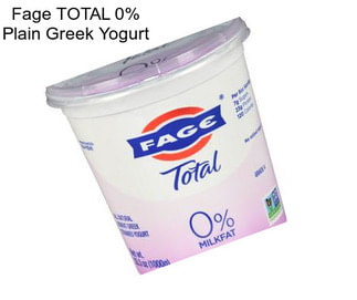 Fage TOTAL 0% Plain Greek Yogurt