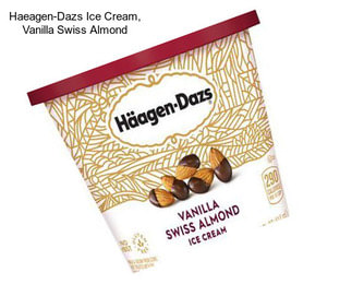 Haeagen-Dazs Ice Cream, Vanilla Swiss Almond