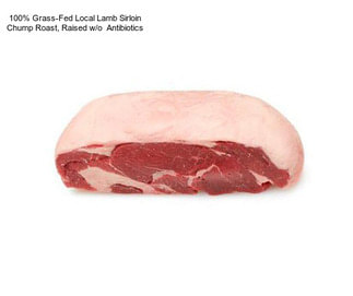 100% Grass-Fed Local Lamb Sirloin Chump Roast, Raised w/o  Antibiotics