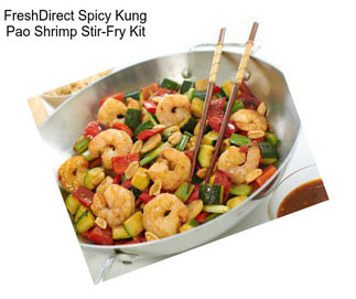 FreshDirect Spicy Kung Pao Shrimp Stir-Fry Kit