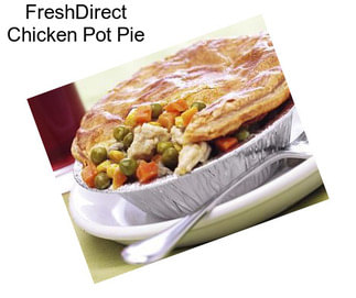 FreshDirect Chicken Pot Pie