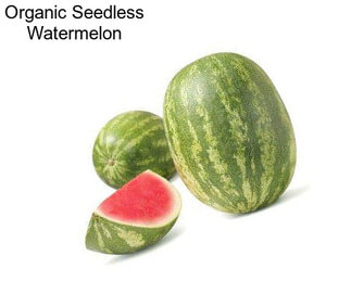 Organic Seedless Watermelon