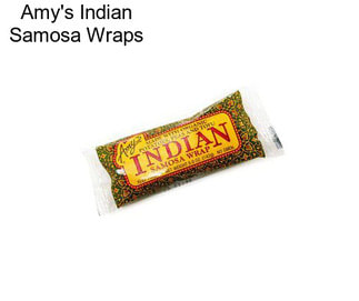 Amy\'s Indian Samosa Wraps