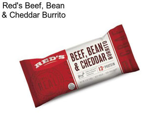 Red\'s Beef, Bean & Cheddar Burrito