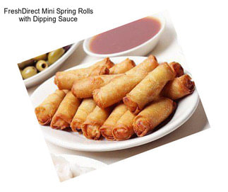 FreshDirect Mini Spring Rolls with Dipping Sauce