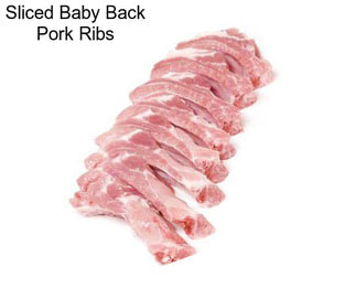 Sliced Baby Back Pork Ribs
