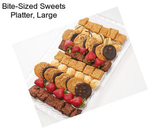 Bite-Sized Sweets Platter, Large