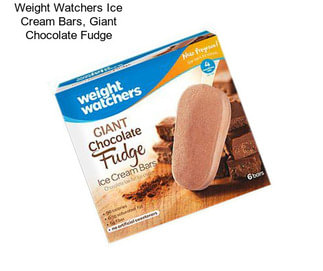 Weight Watchers Ice Cream Bars, Giant Chocolate Fudge