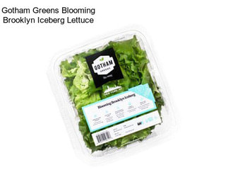 Gotham Greens Blooming Brooklyn Iceberg Lettuce