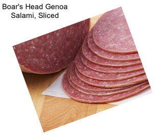Boar\'s Head Genoa Salami, Sliced