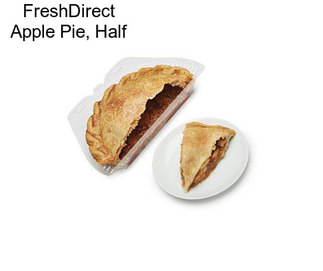 FreshDirect Apple Pie, Half