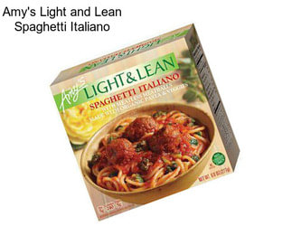 Amy\'s Light and Lean Spaghetti Italiano