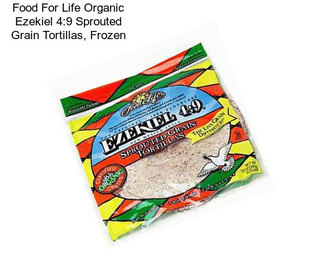 Food For Life Organic Ezekiel 4:9 Sprouted Grain Tortillas, Frozen