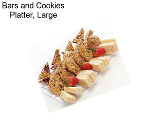 Bars and Cookies Platter, Large