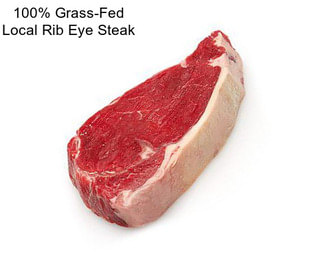 100% Grass-Fed Local Rib Eye Steak