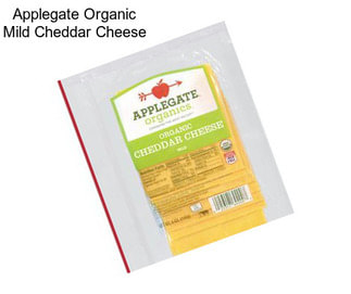 Applegate Organic Mild Cheddar Cheese
