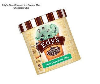 Edy\'s Slow-Churned Ice Cream, Mint Chocolate Chip