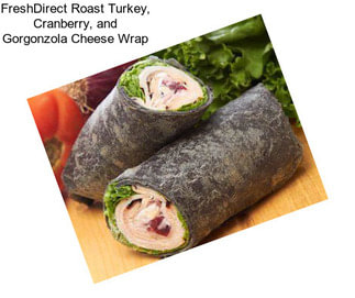 FreshDirect Roast Turkey, Cranberry, and Gorgonzola Cheese Wrap