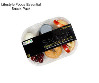 Lifestyle Foods Essential Snack Pack