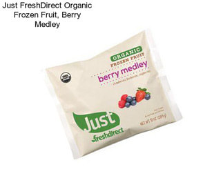 Just FreshDirect Organic Frozen Fruit, Berry Medley