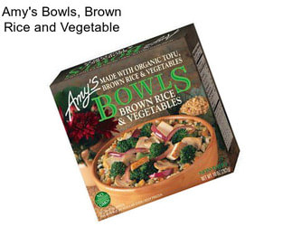 Amy\'s Bowls, Brown Rice and Vegetable