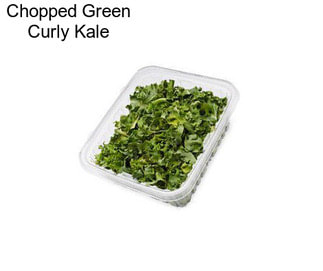 Chopped Green Curly Kale