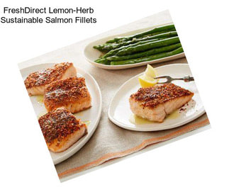 FreshDirect Lemon-Herb Sustainable Salmon Fillets