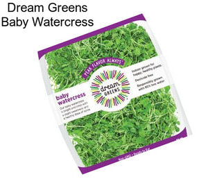 Dream Greens Baby Watercress