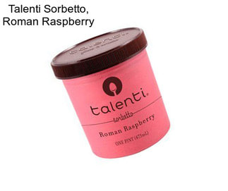 Talenti Sorbetto, Roman Raspberry