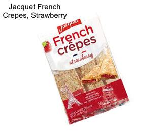Jacquet French Crepes, Strawberry