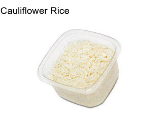 Cauliflower Rice