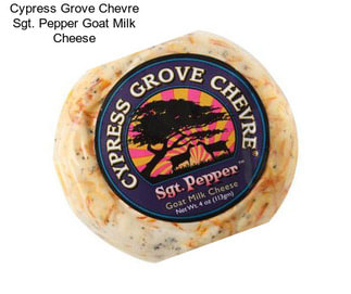 Cypress Grove Chevre Sgt. Pepper Goat Milk Cheese