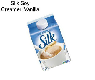 Silk Soy Creamer, Vanilla