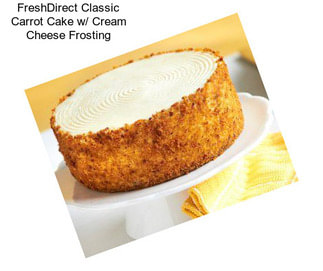 FreshDirect Classic Carrot Cake w/ Cream Cheese Frosting