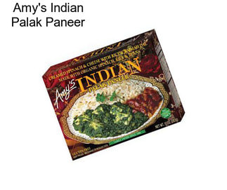 Amy\'s Indian Palak Paneer