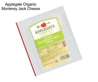 Applegate Organic Monterey Jack Cheese