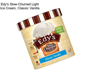 Edy\'s Slow-Churned Light Ice Cream, Classic Vanilla