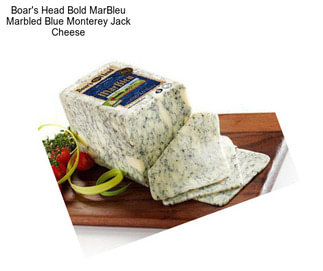 Boar\'s Head Bold MarBleu Marbled Blue Monterey Jack Cheese