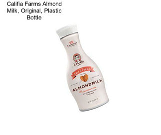Califia Farms Almond Milk, Original, Plastic Bottle
